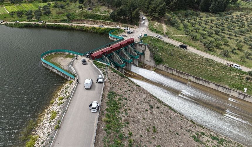 Hatay'da kritik seviyeleri gören barajlardaki doluluk oranı yağışlarla arttı