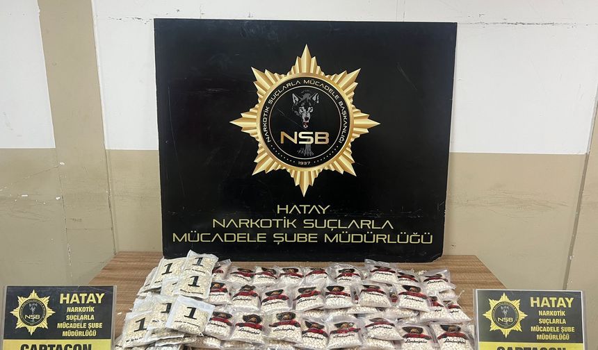 Hatay'da uyuşturucu operasyonlarında yakalanan 24 zanlı tutuklandı