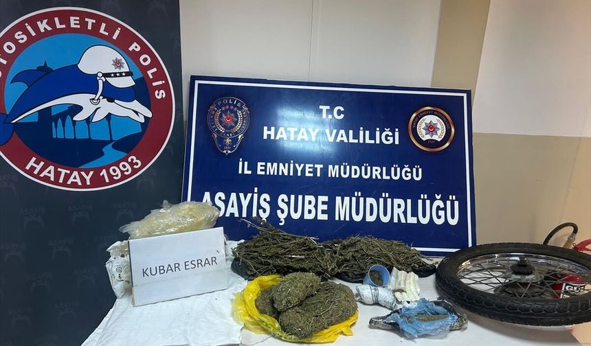 Hatay'da uyuşturucu operasyonunda 1 şüpheli yakalandı
