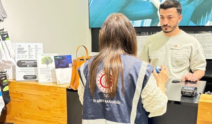 Mersin'de fiyat etiketi ve haksız fiyat artışı denetimi yapıldı