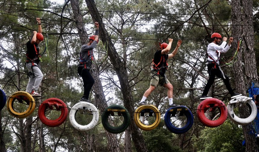 Üniversiteliler Osmaniye'de düzenlenen Çukurova İletişim ve Gençlik Kampı'nda buluştu