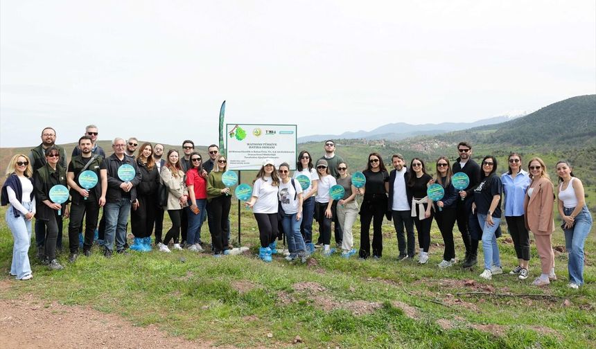 Watsons Türkiye Kütahya'da fidan dikim etkinliği düzenledi