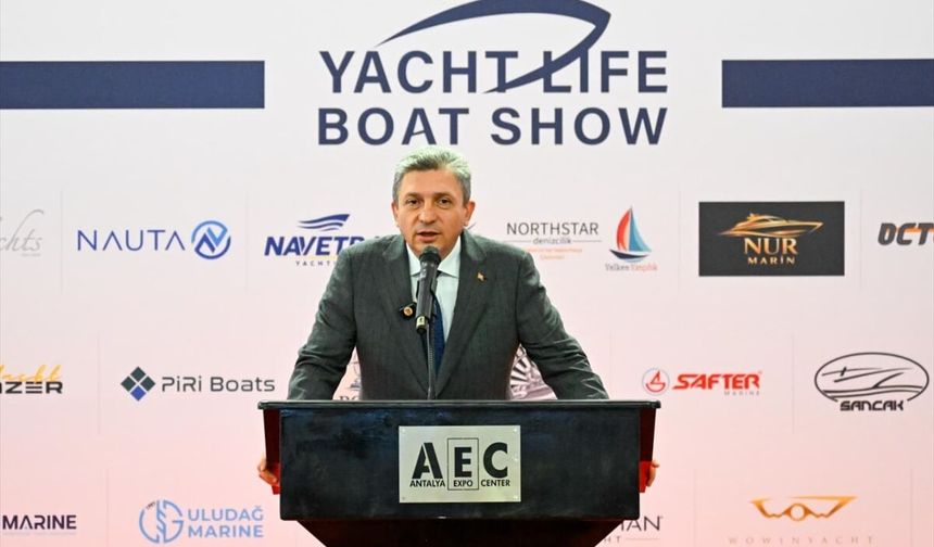 'Yacht Life Boat Show 2026' fuarı Antalya'da başladı