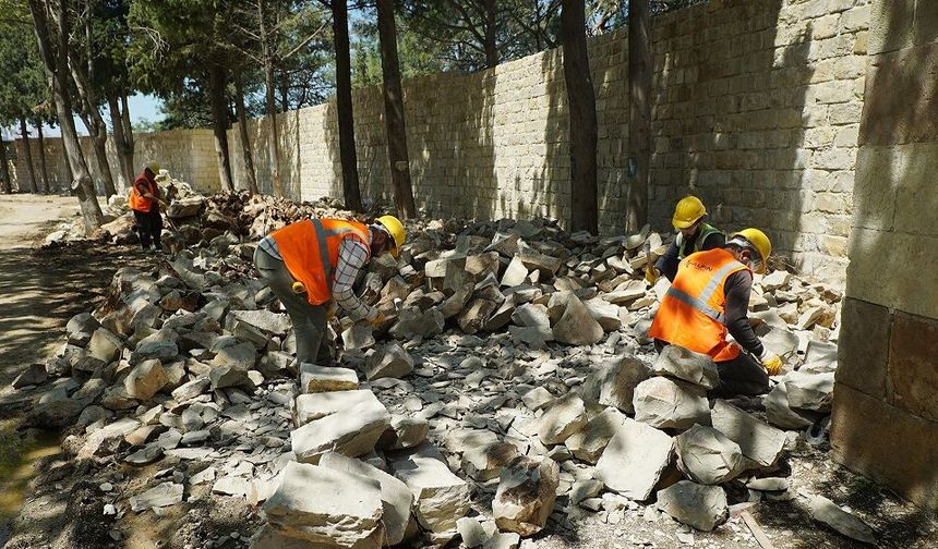 Kahramanmaraş Kalesi’nde Restorasyon Çalışmaları Tüm Hızıyla Sürüyor