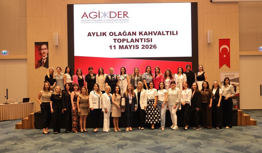 AGİDER toplantısında sürdürülebilirlik ve liderlik vizyonu ele alındı