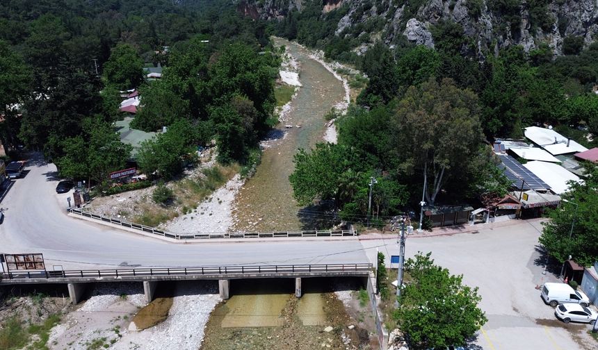 Antalya'da Ulupınar Deresi'nin yeniden canlanması yöre halkını sevindirdi