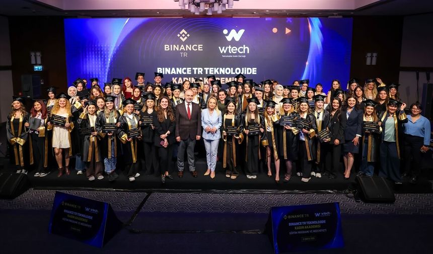 'Binance TR Teknolojide Kadın Akademisi' yeni dönem mezunlarını verdi