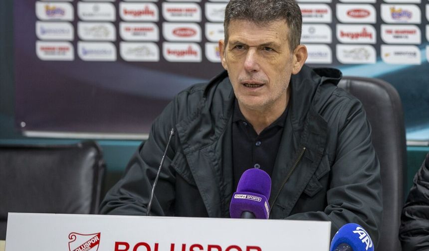 Boluspor-Serikspor maçının ardından