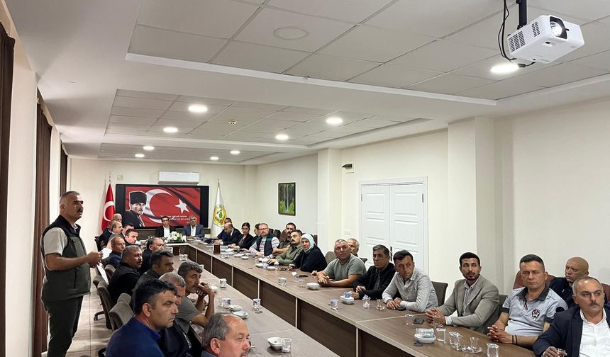 Bozyazı ilçesinde 'Orman Yangılarıyla Mücadele Toplantısı' yapıldı