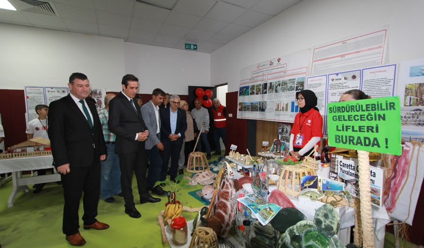Bozyazı ilçesinde TÜBİTAK 4006 Bilim Fuarı başladı