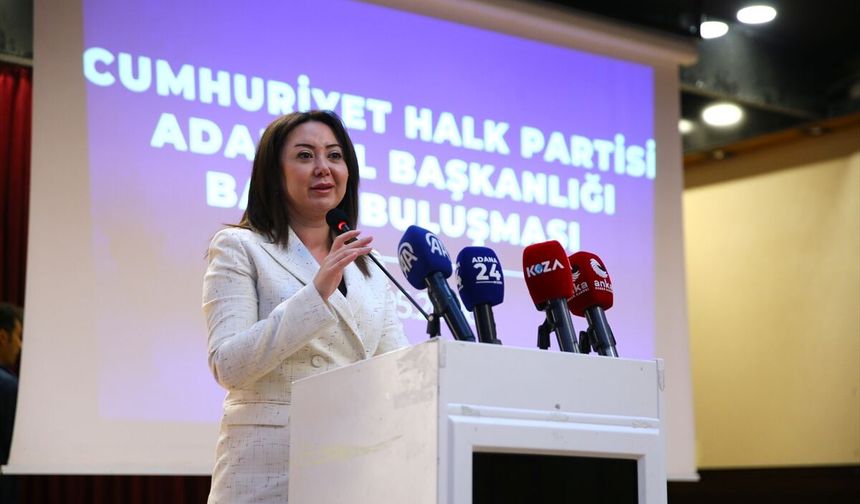 CHP Genel Başkan Yardımcısı Binici, Adana'da basın mensuplarıyla bir araya geldi