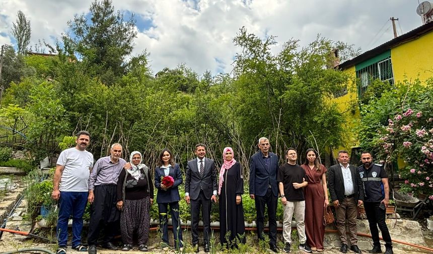 Feke ilçesinde bayramlaşma programı düzenlendi