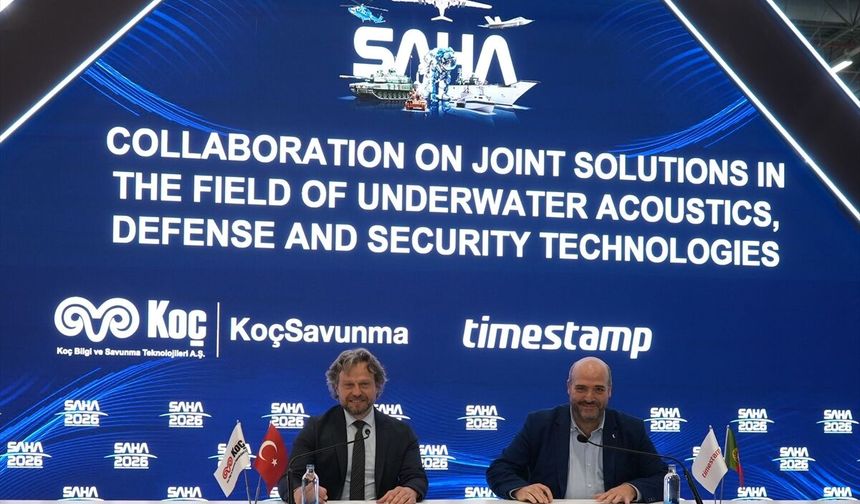 KoçSavunma ve Timestamp'tan savunma teknolojileri alanında işbirliği