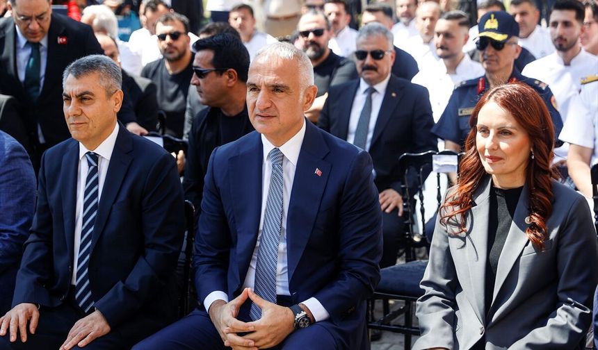 Kültür ve Turizm Bakanı Ersoy, Mersin Kültür Yolu Festivali'nin açılışında konuştu: