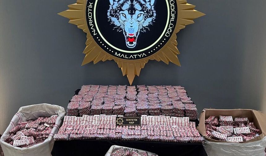 Malatya'da uyuşturucu operasyonunda yakalanan 4 zanlı tutuklandı