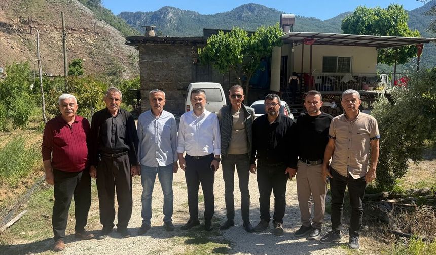 MHP Anamur ilçe Başkanı Mehmet Yayla mahalle ziyaretlerini sürdürüyor