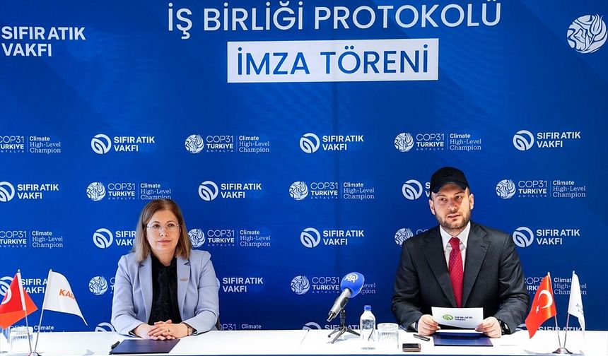 Sıfır Atık Vakfı ile KADEM arasında stratejik işbirliği protokolü imzalandı