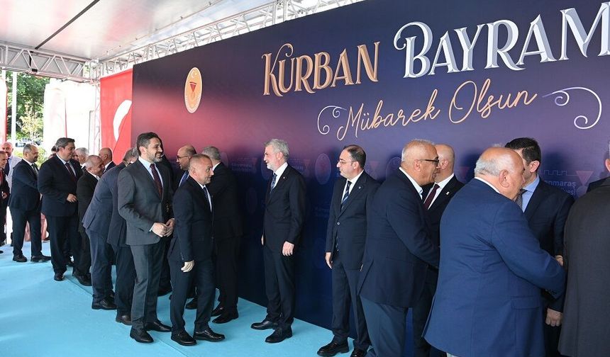 Kahramanmaraş Bayramlaştı…