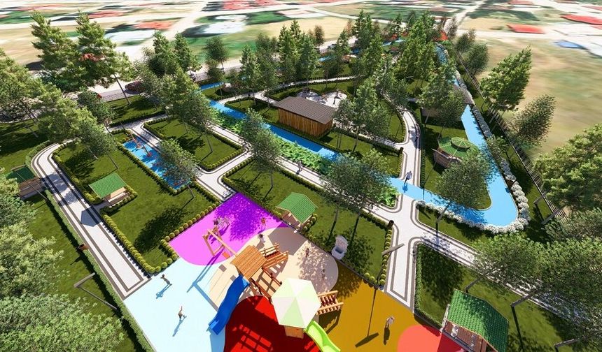 Göksun’da Cevher Dudayev ve Köroğlu Parkları Tamamlanıyor