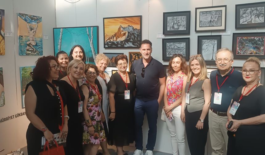 3. Antalya Çağdaş Sanat Fuarı, sanatseverleri ağırlıyor