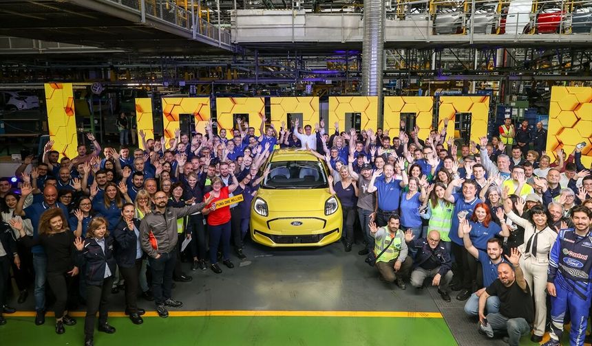 Ford Otosan Craiova Fabrikası'nda 1 milyonuncu Ford Puma üretildi