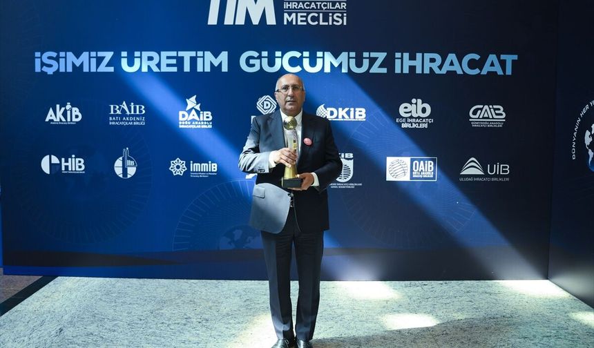 ODEON Turizm İhracatın Şampiyonları Ödülleri'nde sektöründe ilk sırada yer aldı