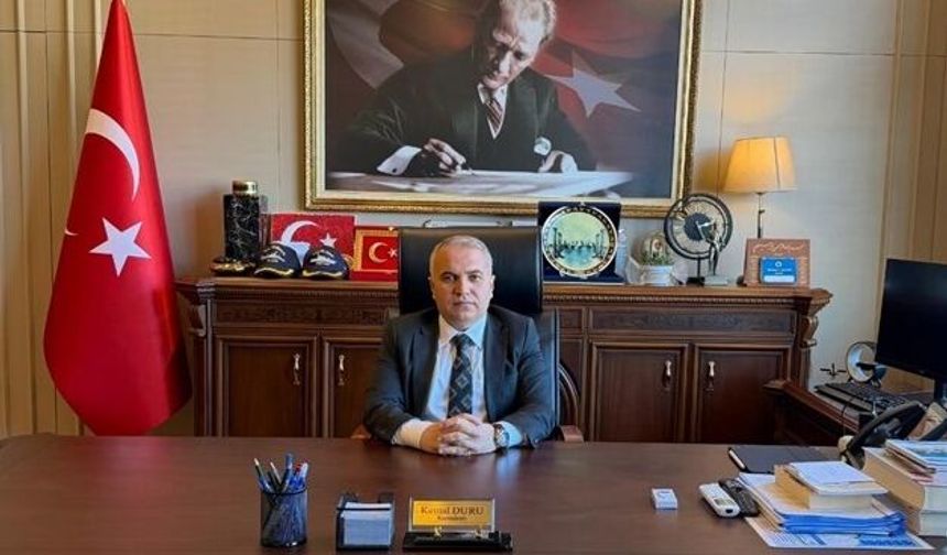 Anamur Kaymakamı Kemal Duru'dan 15 Temmuz Demokrasi ve Milli Birlik Günü mesajı