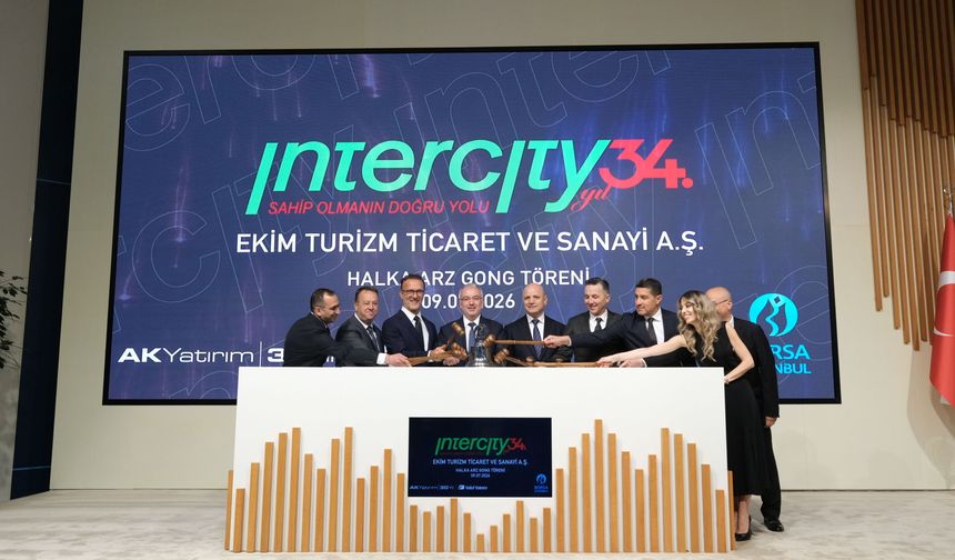 Borsa İstanbul'da gong Ekim Turizm Ticaret ve Sanayi AŞ için çaldı