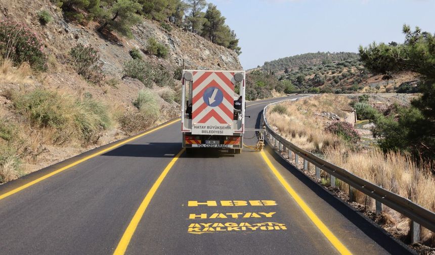 Hatay Büyükşehir Belediyesi ağustosta 85 noktada asfaltlama yapacak