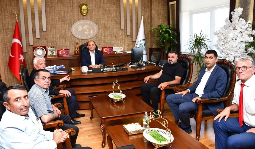 Hekimhan heyetinden DSİ Elazığ Bölge Müdürlüğüne ziyaret
