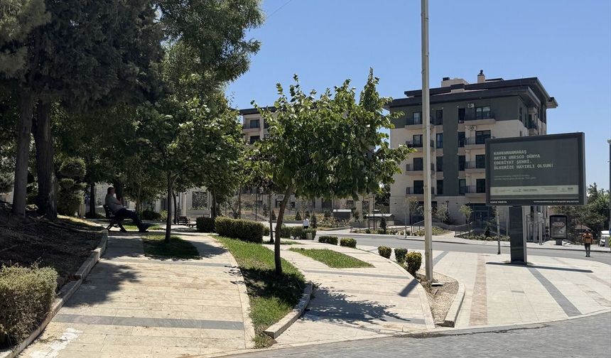 Kilis ve Kahramanmaraş'ta sıcak hava günlük yaşamı olumsuz etkiliyor