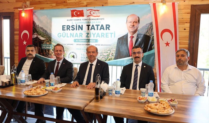 KKTC'nin 5. Cumhurbaşkanı Ersin Tatar, Mersin'de ziyaretlerde bulundu