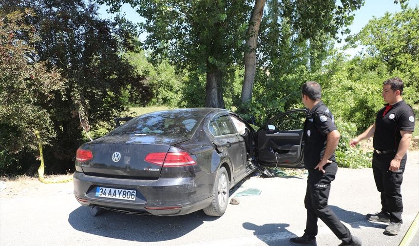 Malatya'da ağaca çarpan otomobildeki 2 kişi öldü, 4 kişi ağır yaralandı