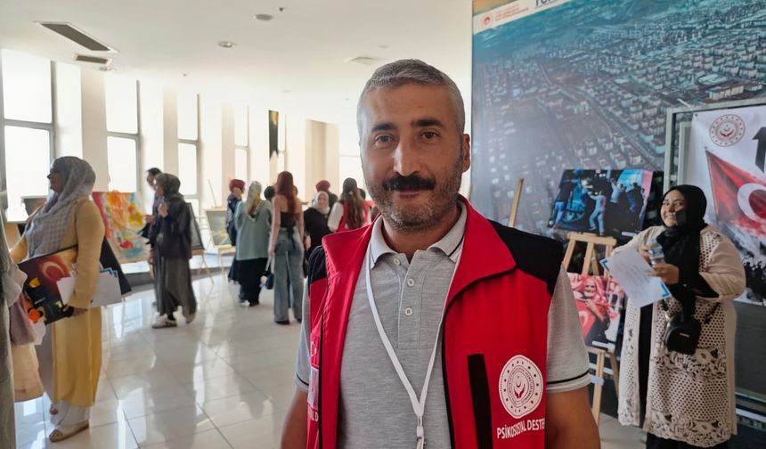 Malatya'da şehit aileleri ve gazi yakınları 15 Temmuz sergisi açtı
