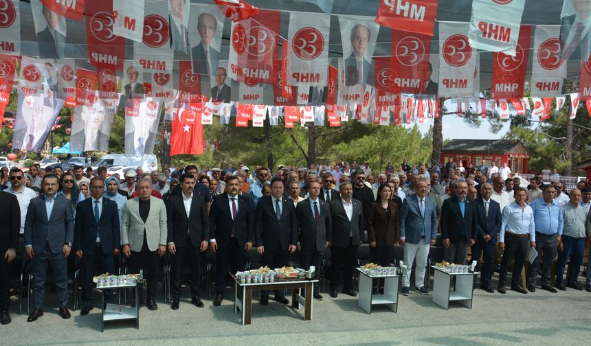 MHP Gülnar İlçe Başkanı Oğuzhan Cerit güven tazeledi