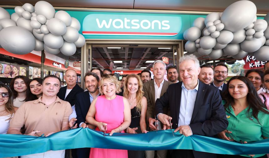 Watsons Türkiye 500. mağazasını Galataport İstanbul'da açtı