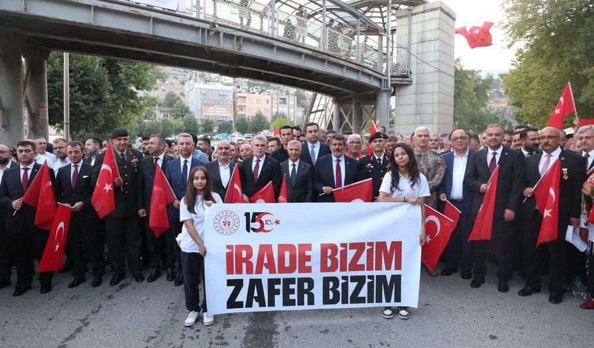 15 Temmuz’un 10. Yılında Kahramanmaraş Tek Yürek Oldu
