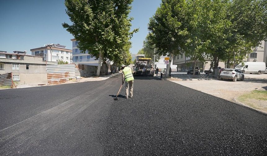 Dulkadiroğlu’nda Yoğun Asfalt Mesaisi…