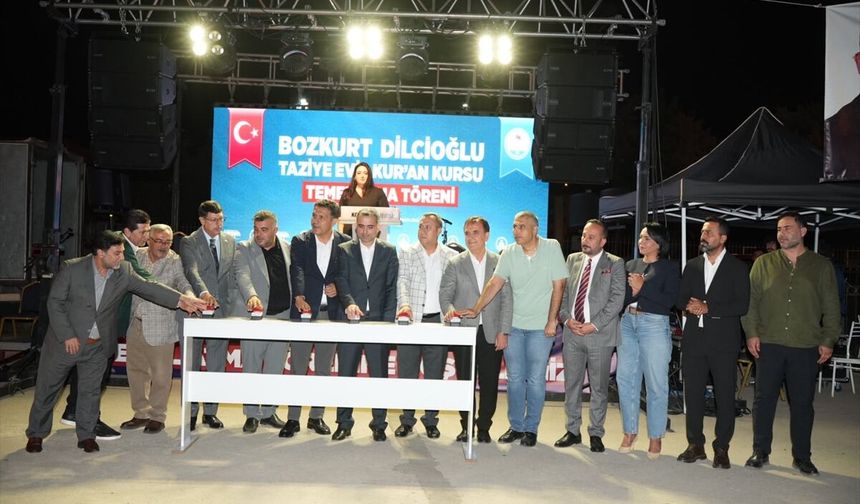 Adana'da taziye evi ve Kur'an kursunun temeli atıldı