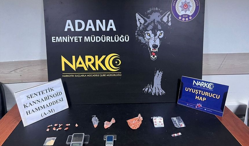 Adana'da uyuşturucu operasyonunda yakalanan 14 zanlıdan 9'u tutuklandı