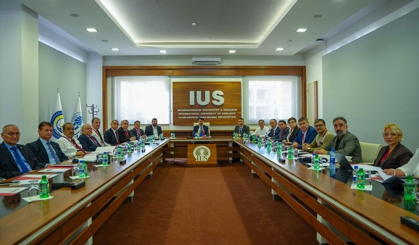 ALKÜ ile Uluslararası Saraybosna Üniversitesi arasında iş birliği protokolü imzalandı