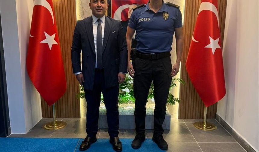 Anamur İlçe Emniyet Müdürü Günay'dan Cumhuriyet Başsavcısı Çatlı'ya ziyaret
