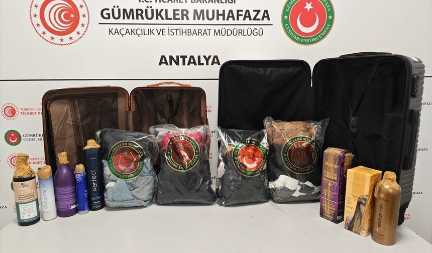 Antalya Havalimanı'nda 18 kilo 921 gram uyuşturucu ele geçirildi