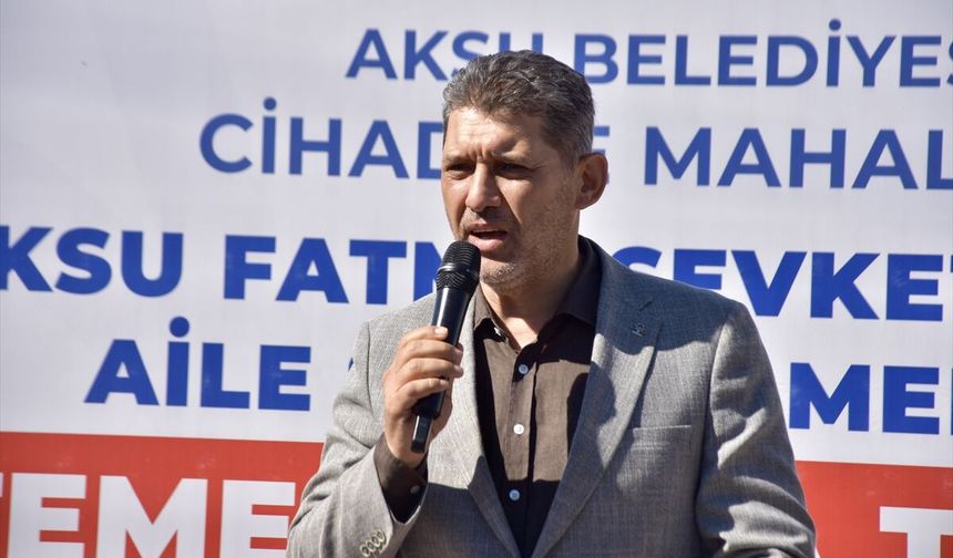 Antalya'da aile sağlığı merkezinin temeli törenle atıldı