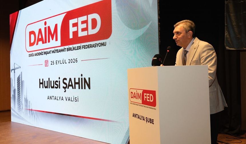 DAİMFED Antalya Şubesi açıldı