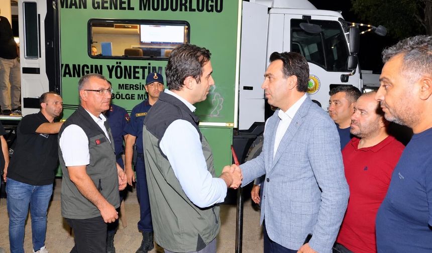 GÜNCELLEME - Mersin'in Bozyazı ilçesindeki orman yangını büyük ölçüde kontrol altına alındı