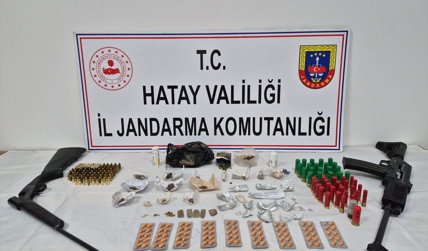Hatay'da uyuşturucu operasyonunda 4 şüpheli yakalandı