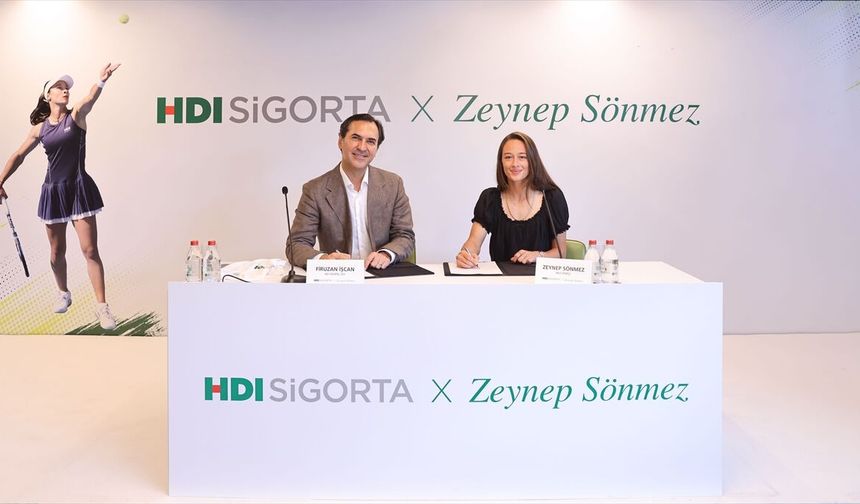 HDI Sigorta milli tenisçi Zeynep Sönmez'in ana sponsorluğunu üstlendi
