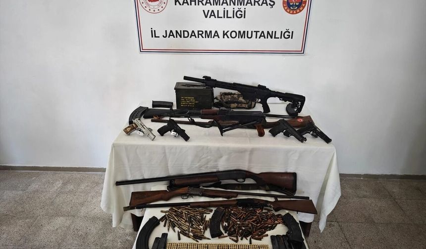 Kahramanmaraş merkezli 'Sokaklar Güvende' operasyonunda 7 şüpheli yakalandı