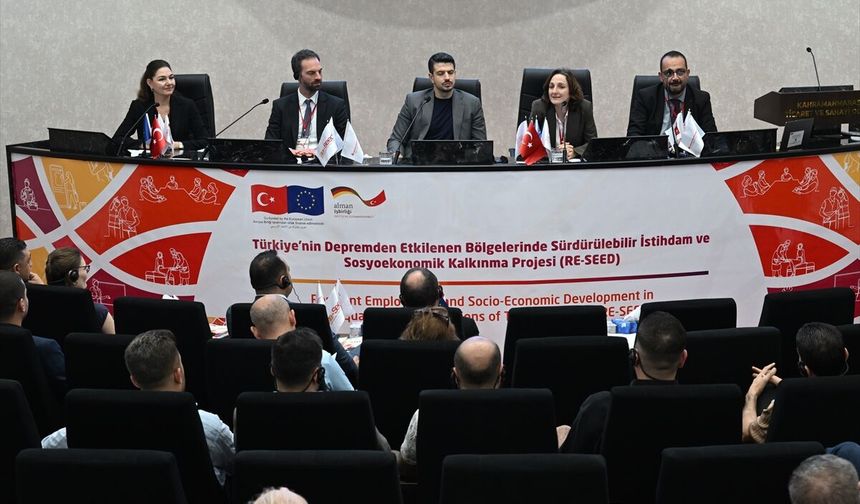 Kahramanmaraş'ta deprem sonrası ekonomik toparlanmaya RE-SEED desteği